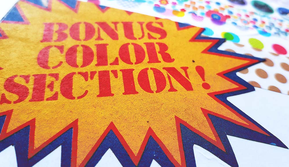 Rainbow Glue book Bonus color selection by iHanna #gluebook