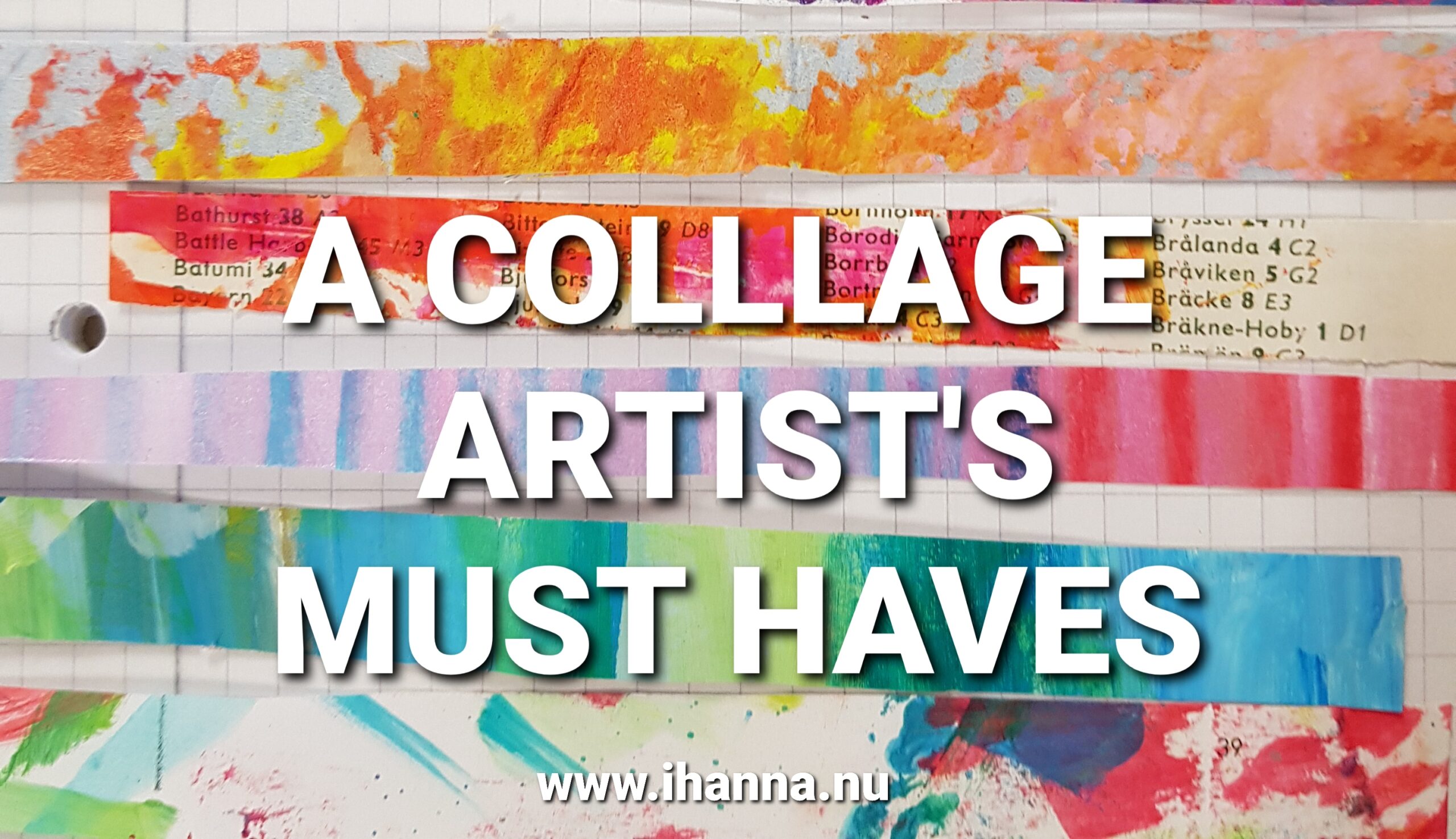 Five things every collage artist must have to get started #collage