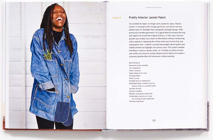 Example from Mending Matters: Stitch, Patch, and Repair Your Favorite Denim and More by Katarina Rodabaugh
