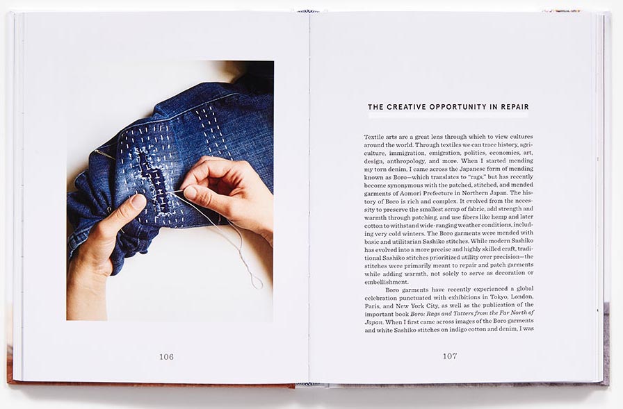 Example from Mending Matters: Stitch, Patch, and Repair Your Favorite Denim and More by Katarina Rodabaugh