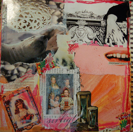 Art journal page by iHanna made in 2006 