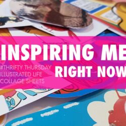 Inspiring me right now: #thriftythursday, collage sheets & more