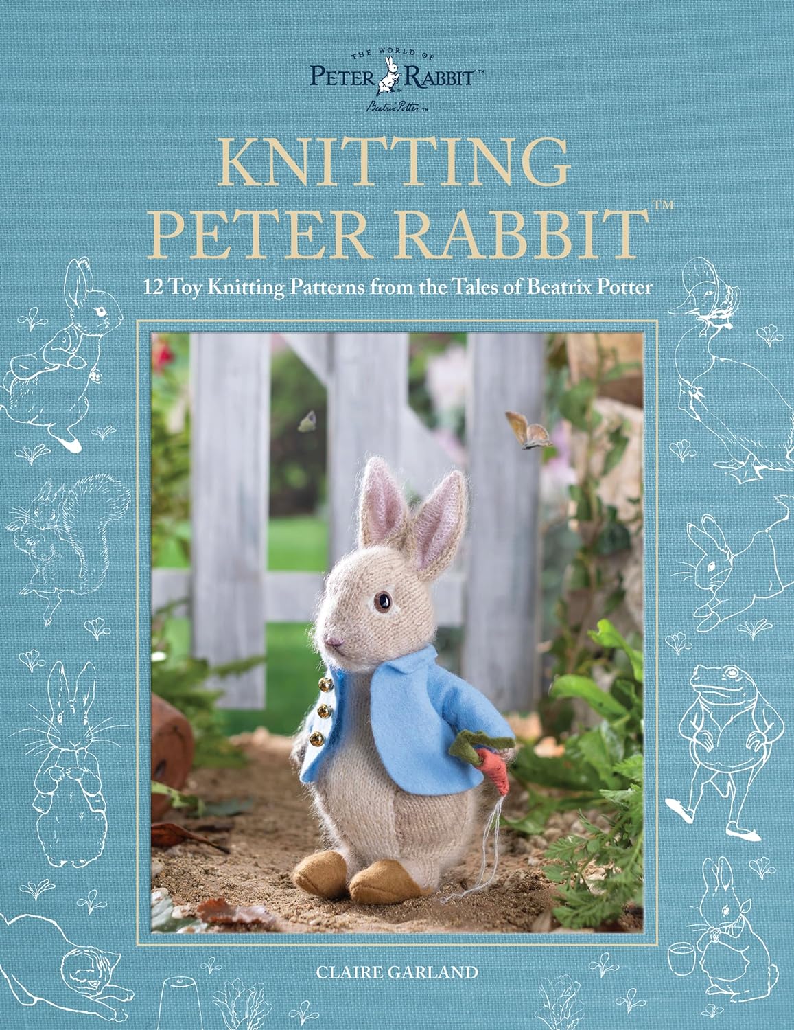 Amazon affiliate link to Knitting Peter Rabbit: 12 Toy Knitting Patterns from the Tales of Beatrix Potter by Claire Garland