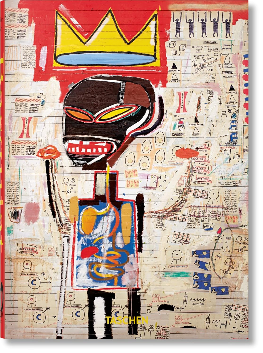Amazon affiliate link to the book Jean-Michel Basquiat. 40th Ed. (40th Edition) Hardcover by Eleanor Nairne