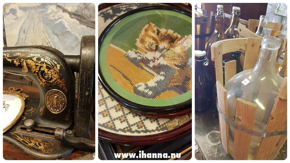 Seen at the Flea Market Embroidered Cat - Photo Copyright Hanna Andersson