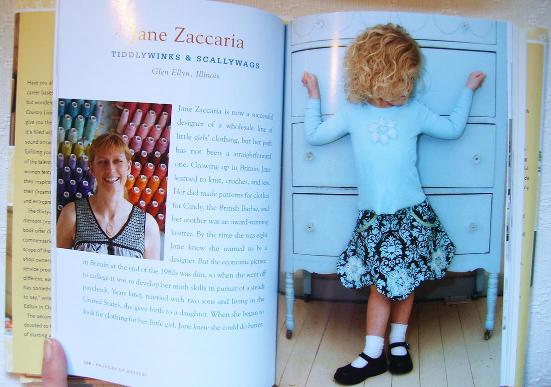 A look into the book Crafting a Business: Make Money Doing What You Love by Kathie Fitzgerald 2008 from Country Living