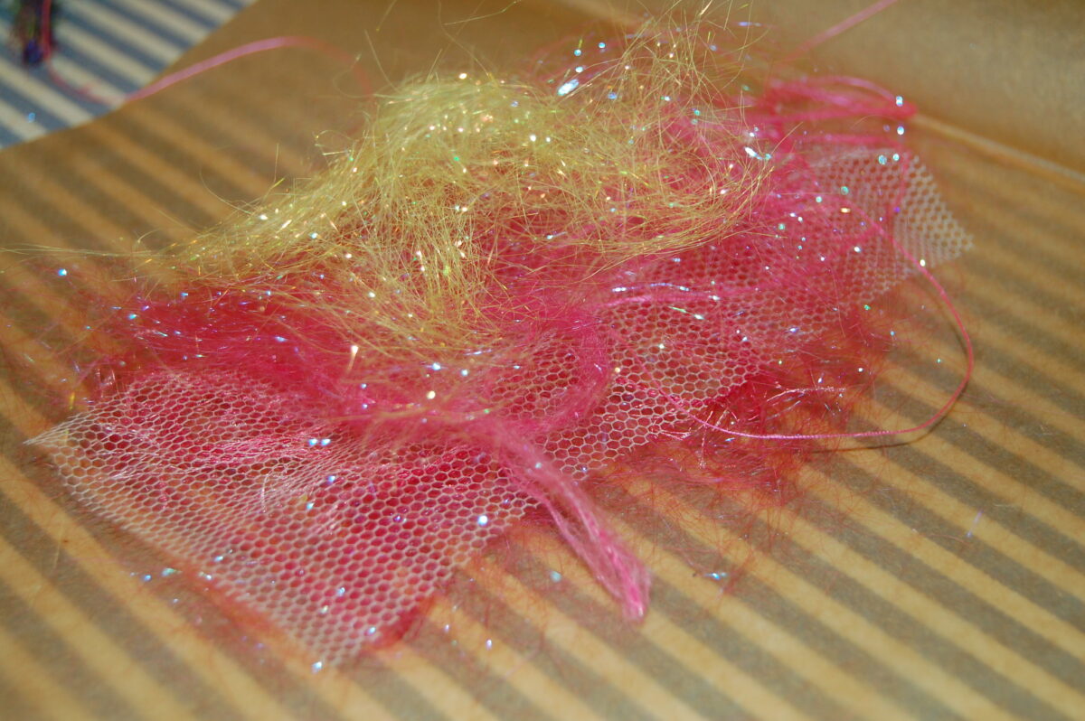 Pink Angelina Fibers (copyright Hanna Andersson) Pink Angelina Fibers (photo copyright Hanna Andersson)