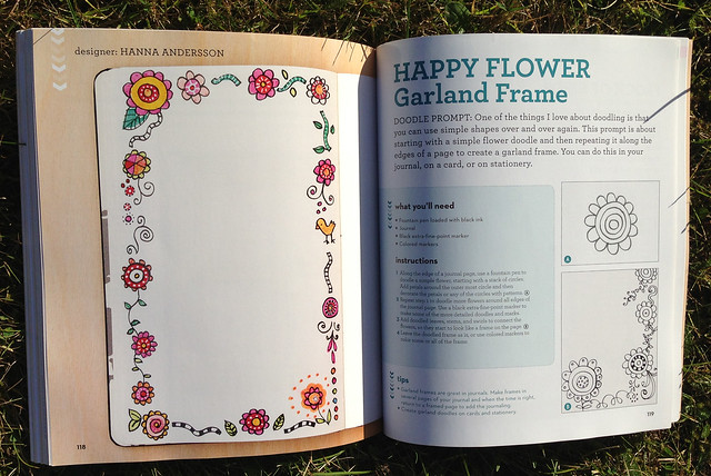 Craft-a-doodle: Happy Flower Garland/Frame by Hanna Andersson