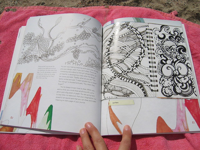From the book Raw Art Journaling by Quinn McDonald