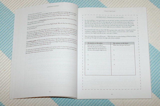 View of the book Market Yourself (A Marketing System for Smart and Creative Business Owners a book by Tara Swiger