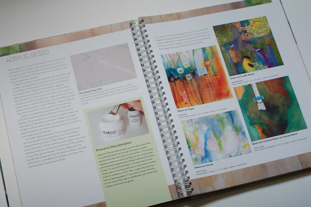 About Gesso in the book Acrylic Solutions: Exploring Mixed Media Layer by Layer by Chris Cozen and Julie Prichard