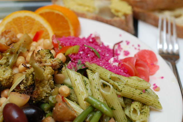 Food in the Atrium hall