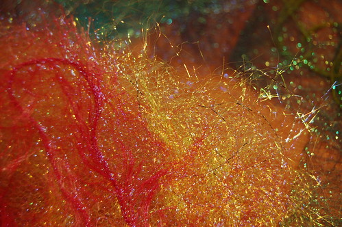 Angelina fiber experimenting (copyright Hanna Andersson) Angelina fiber experimenting (copyright Hanna Andersson)