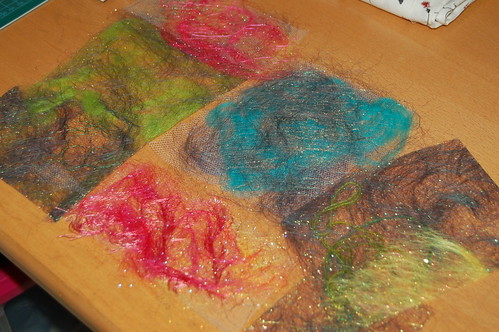 Angelina fiber experimenting (copyright Hanna Andersson) Angelina fiber experimenting (copyright Hanna Andersson)