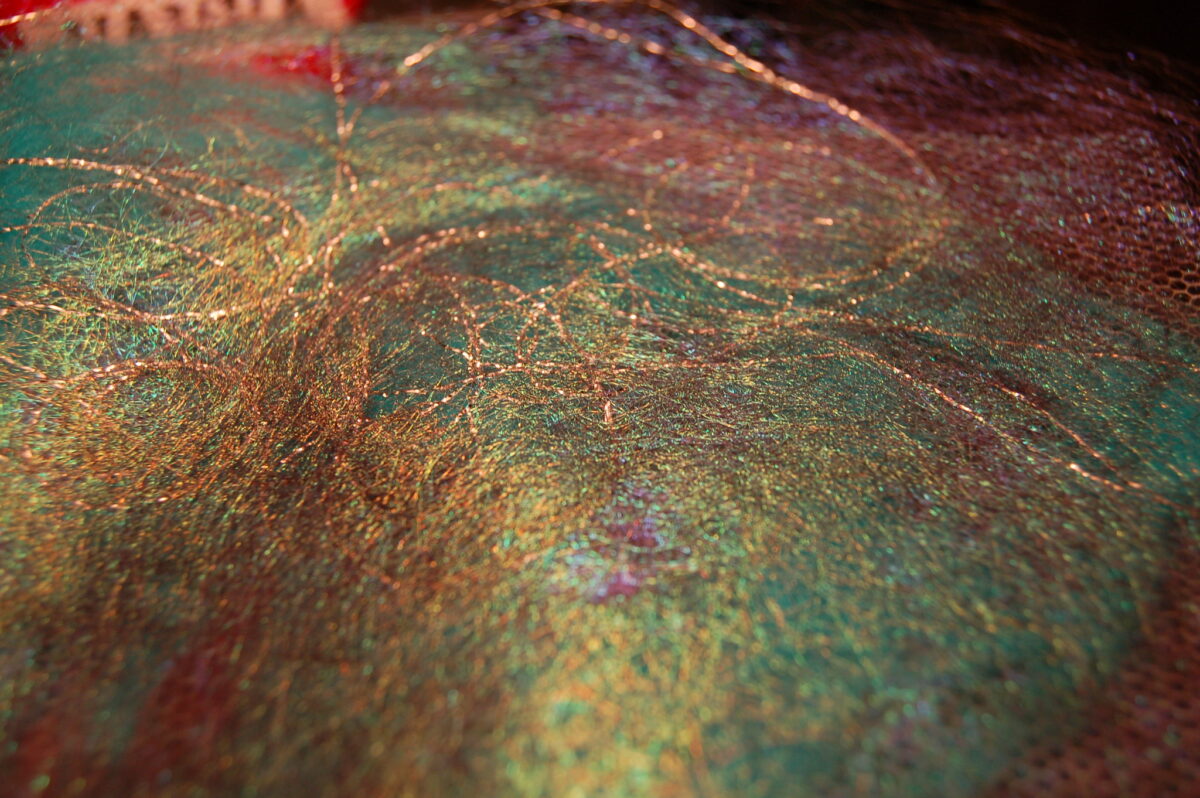 Melted Angelina Fibers (photo copyright Hanna Andersson)