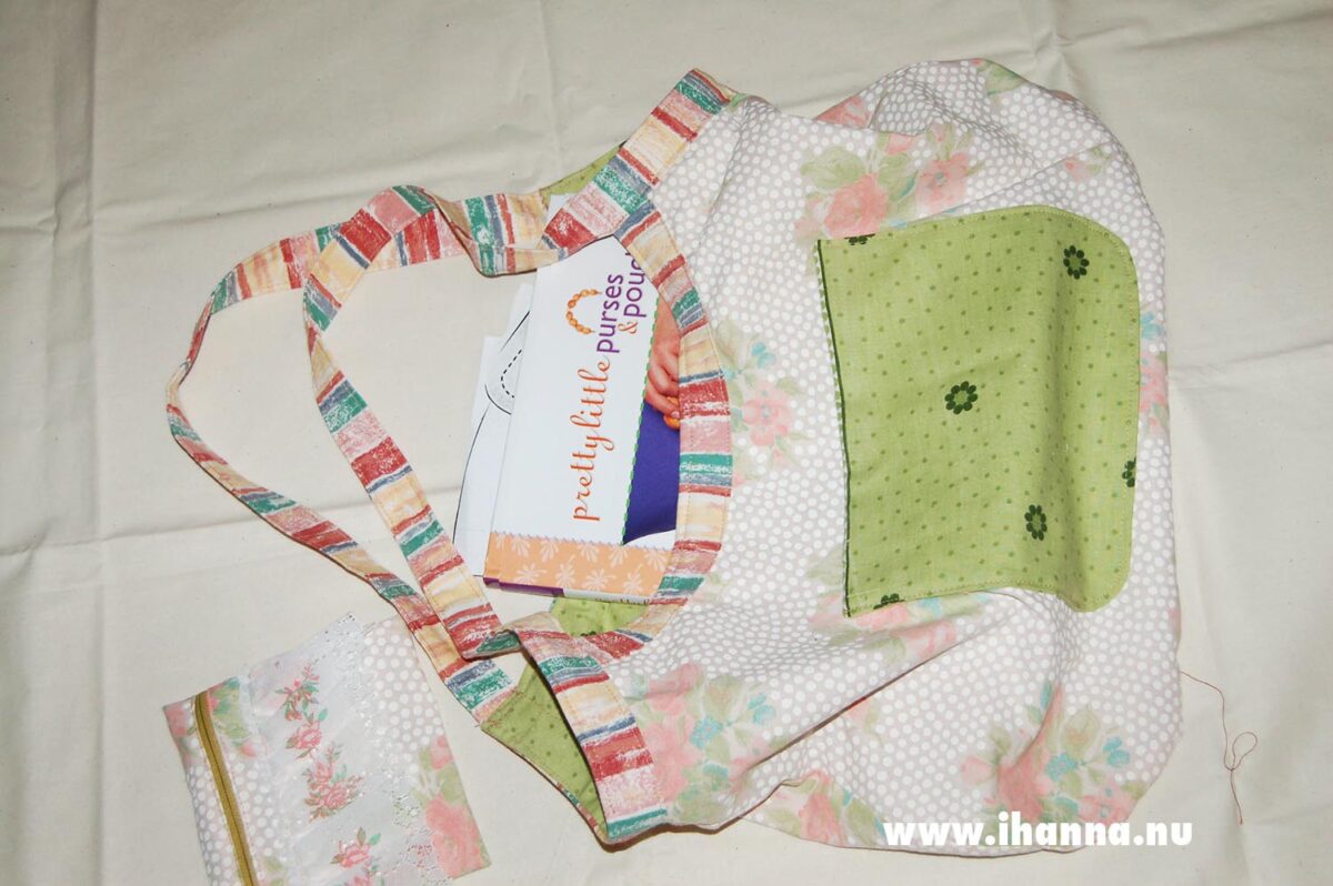 Sewing from the book Pretty Little purses & pouches by Lark Publishing (Pretty Little Series) photo copyright Hanna Andersson
