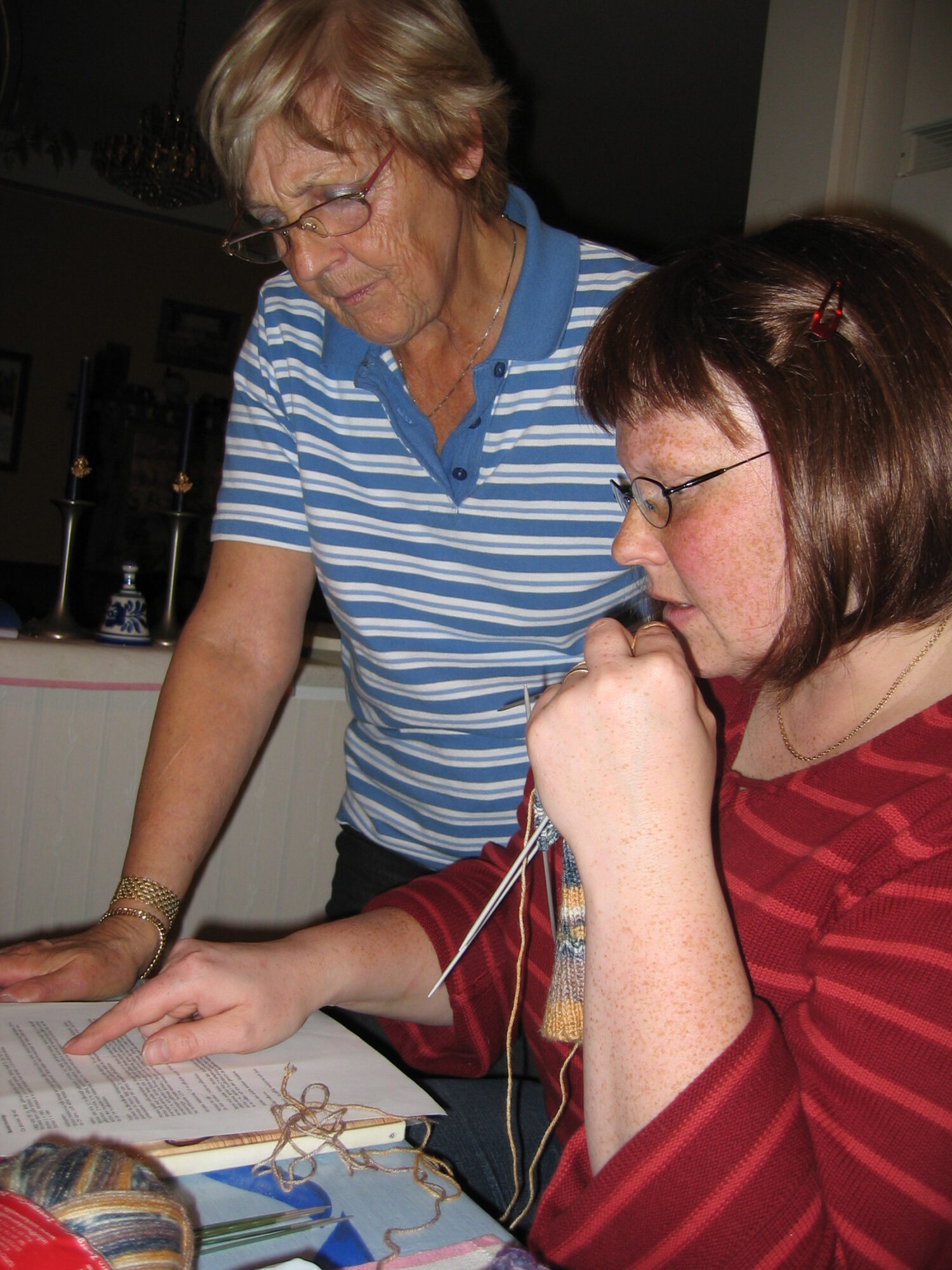 Stickkurs i Ume 2004