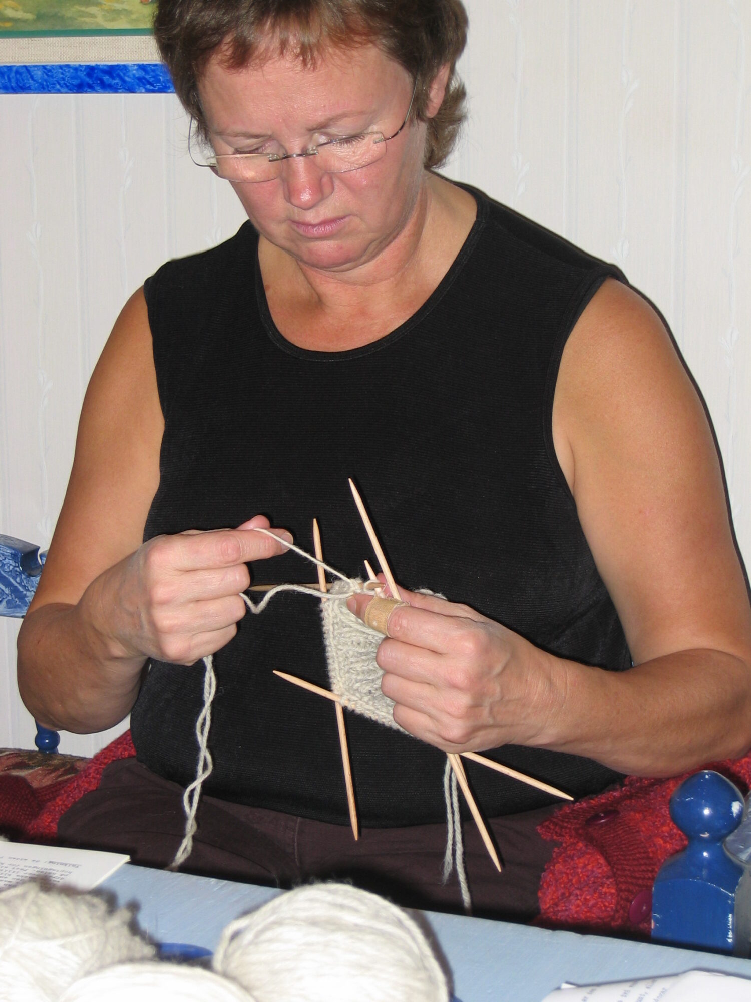 Stickkurs i Ume 2004