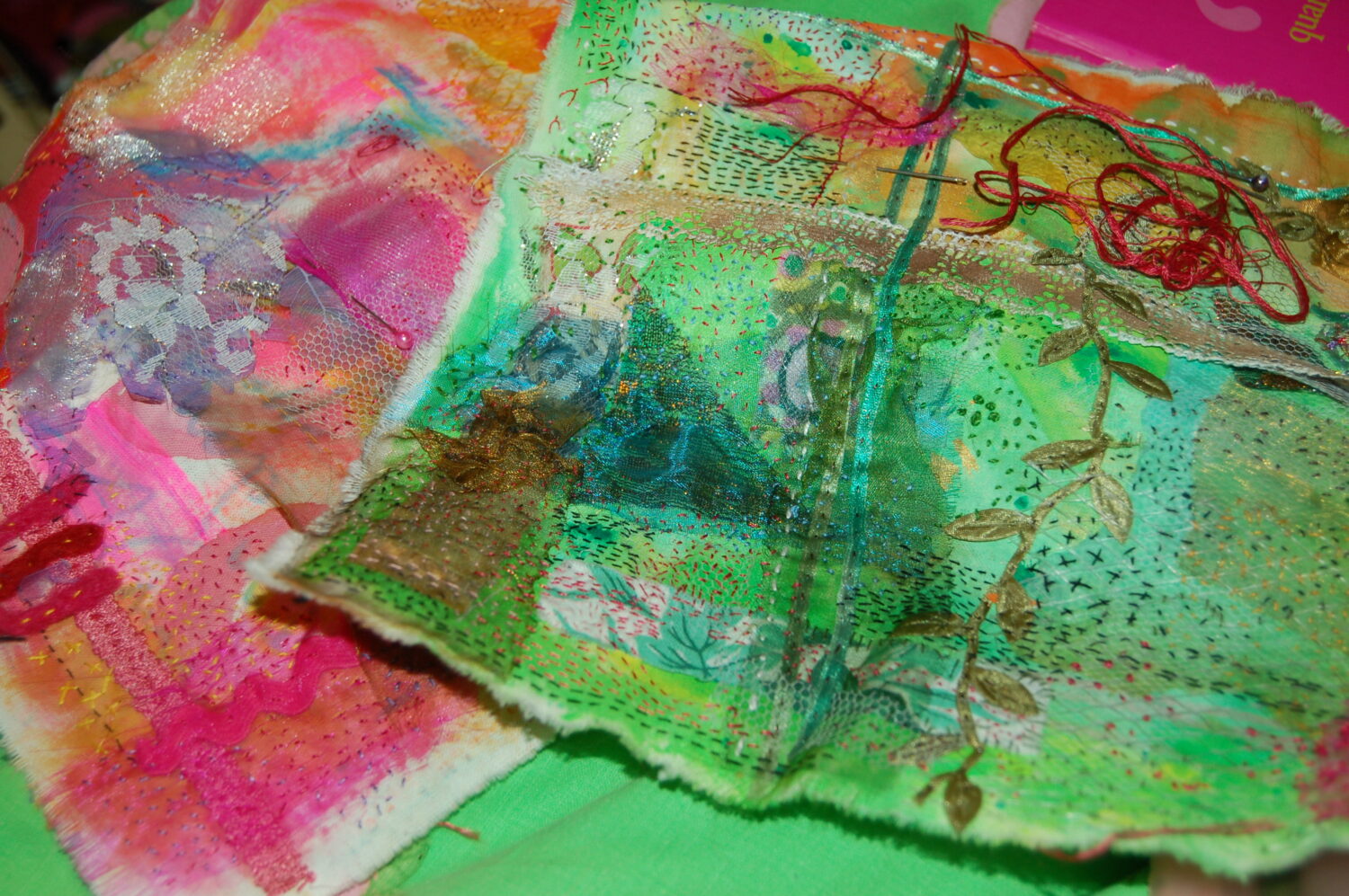 Mixed Media Embroidery (Copyright Hanna Andersson)