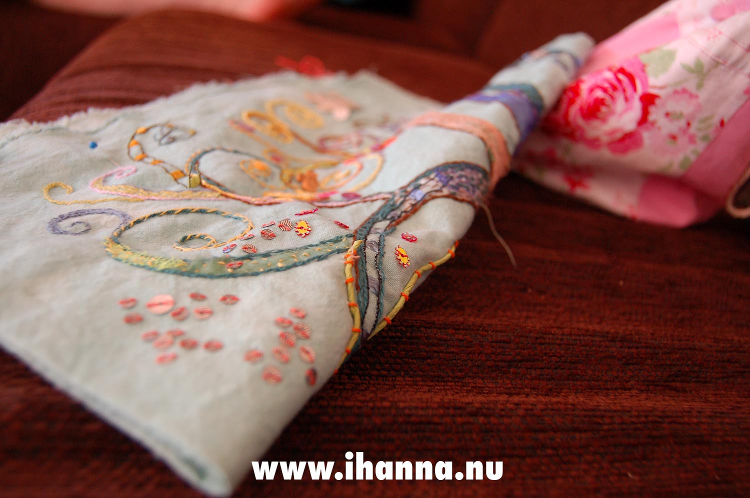WIP - Embroidery in Progress by iHanna (Copyright Hanna Andersson)