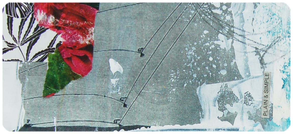 Plain and simple Art Journal detail (Copyright Hanna Andersson)