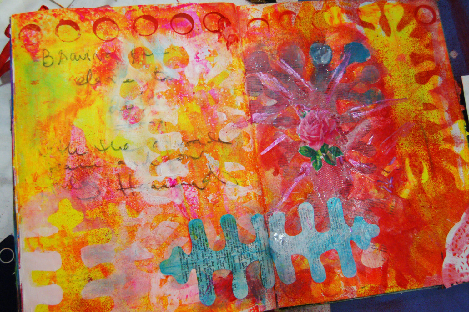 For the crusade braving the elements art journal start by iHanna (Photo Copyright Hanna Andersson)
