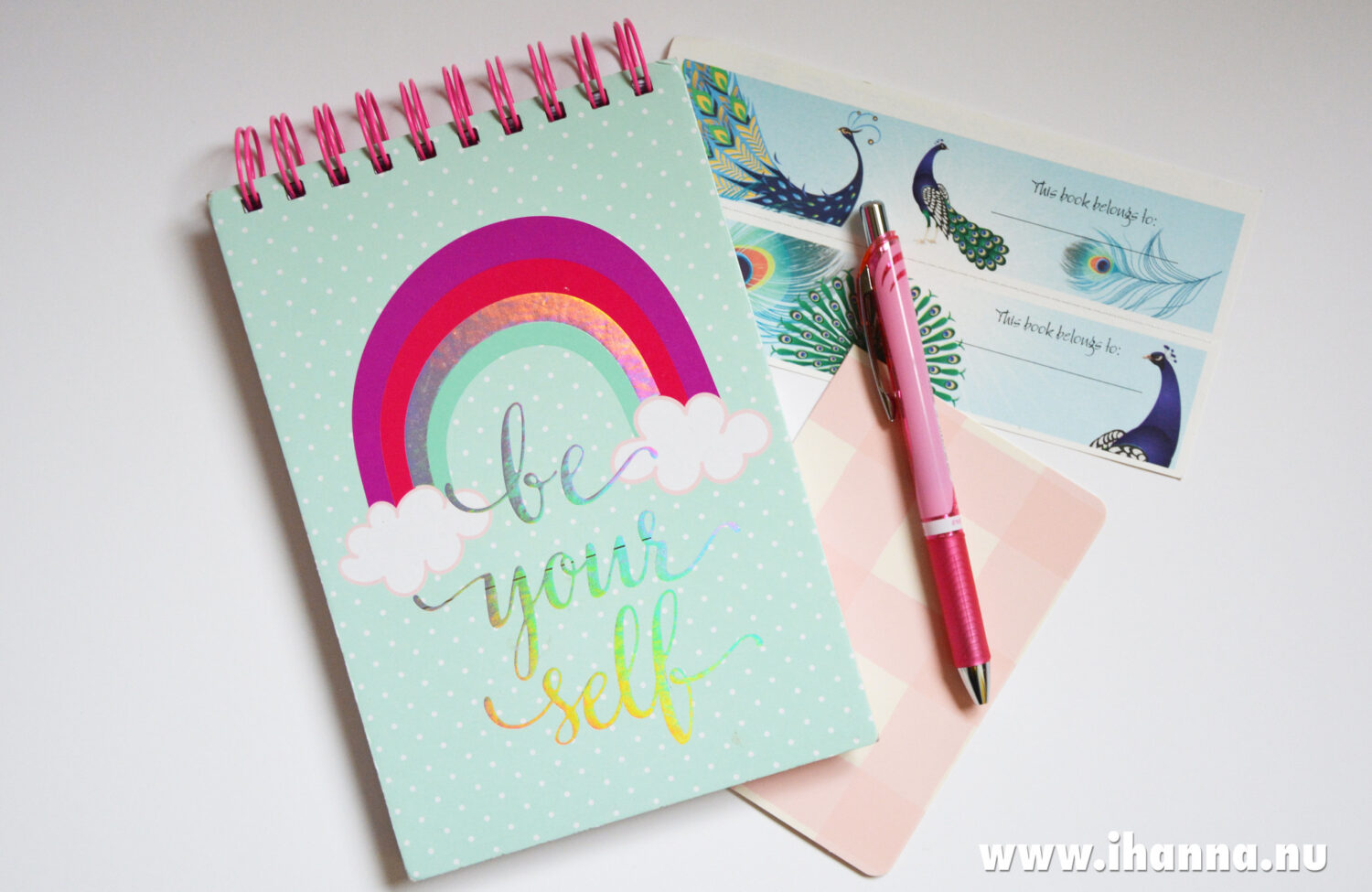Online Swapping: What I got in the Notebook and Pen Swap 2017 by iHanna (Photo copyright Hanna Andersson)
