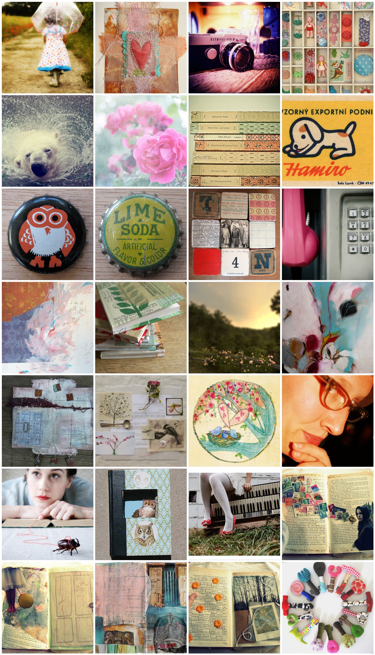 Inspiration Mosaic from Flickr photos collected by iHanna - Augusti 2009