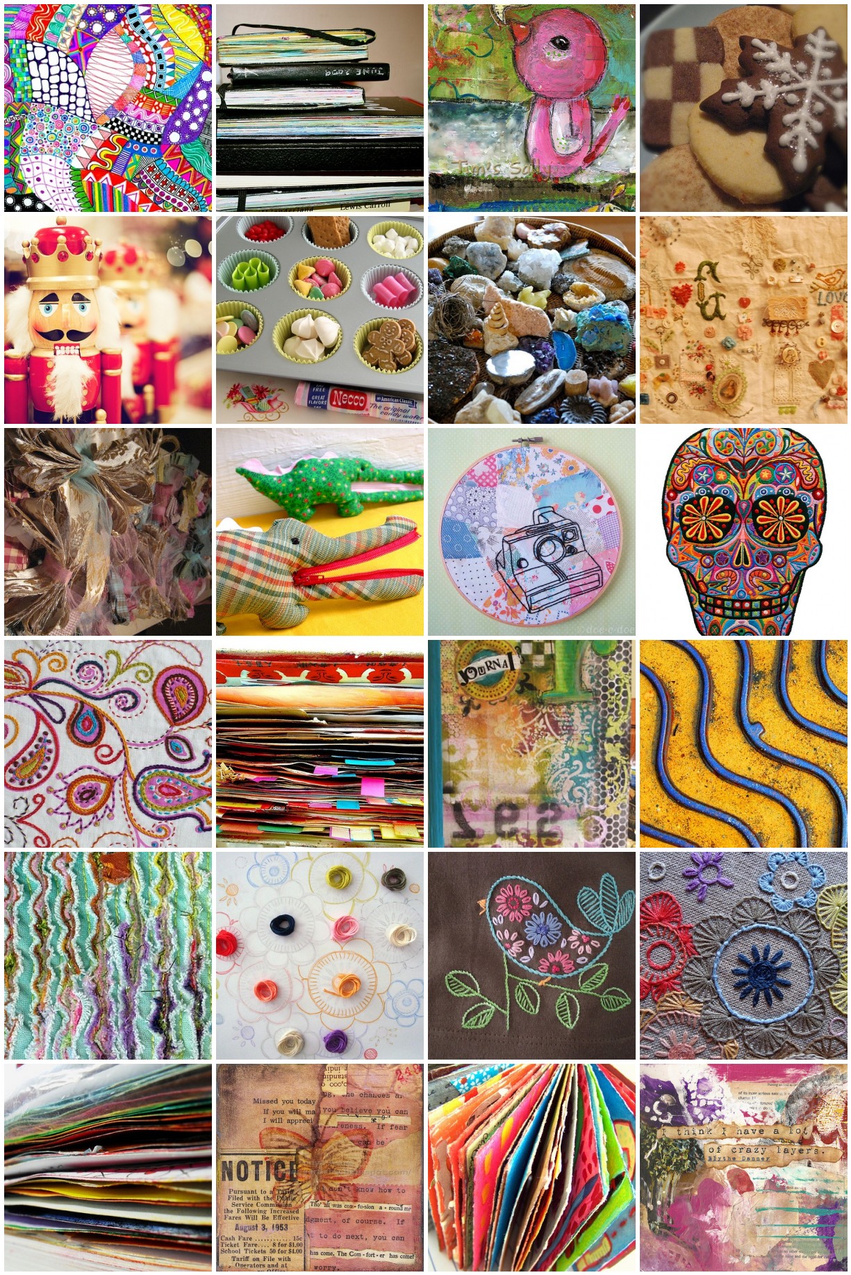 Inspiration Mosaic from Flickr photos collected by iHanna - Creativity photos collected in December 2009