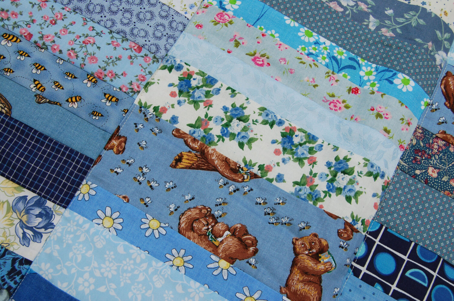 Mom's Blue Quilt (photo copyright Hanna Andersson)