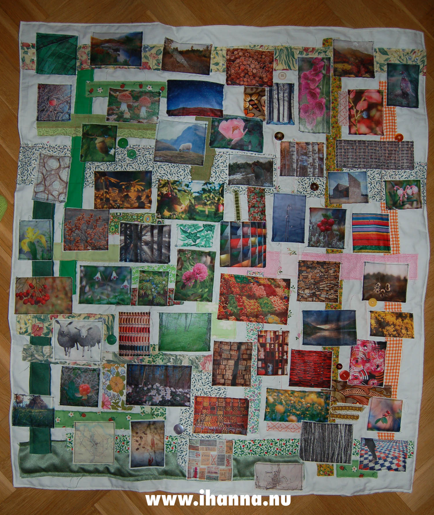 Charlies Landscape Inspiration Photo Quilt (Photo copyright Hanna Andersson)