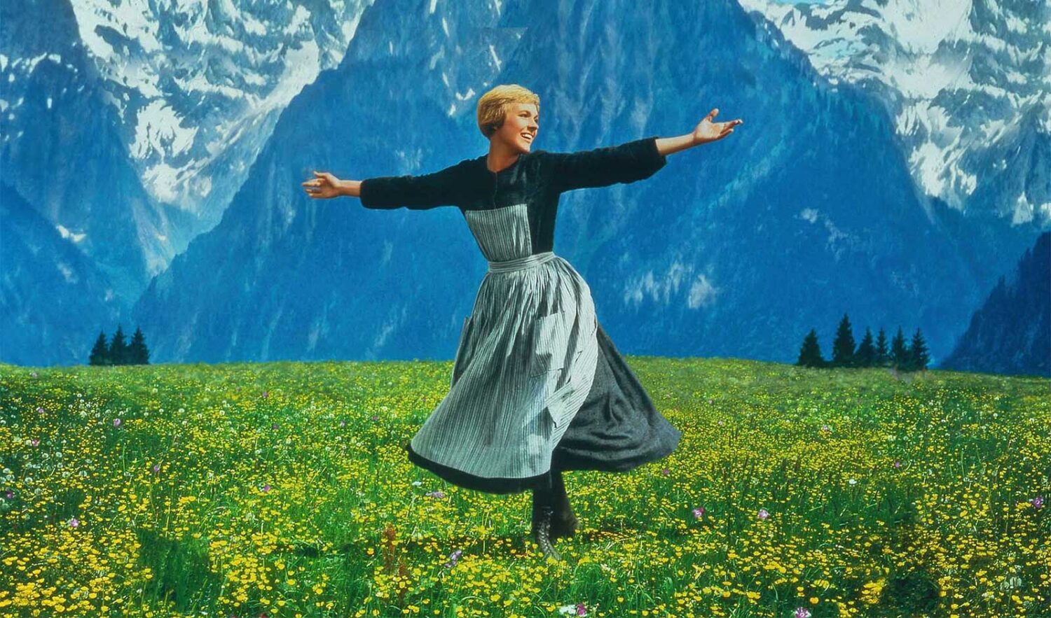 Julie Andrews in Sound of Music (borrowed image)