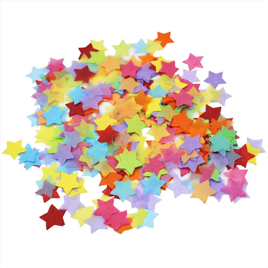 Amazon link to Rainbow Paper Star Confetti Table Scatter for Birthdat Party Pack of 4000 Pieces
