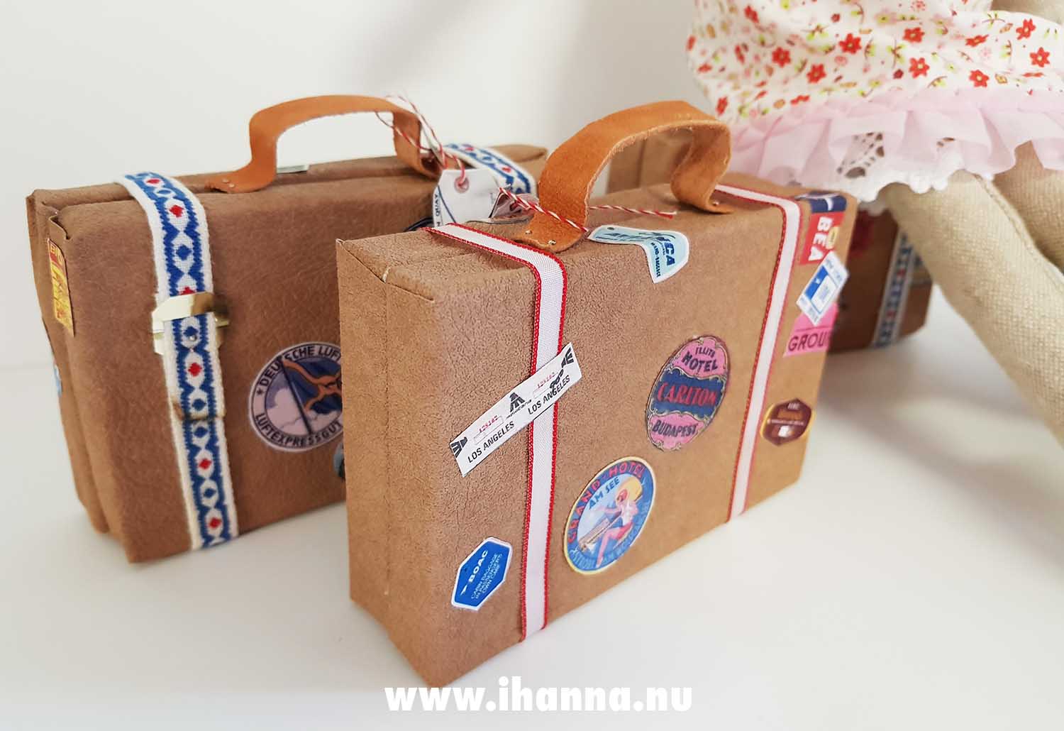 Luna Lapin with her luggage ready to travel (Photo copyright Hanna Andersson)