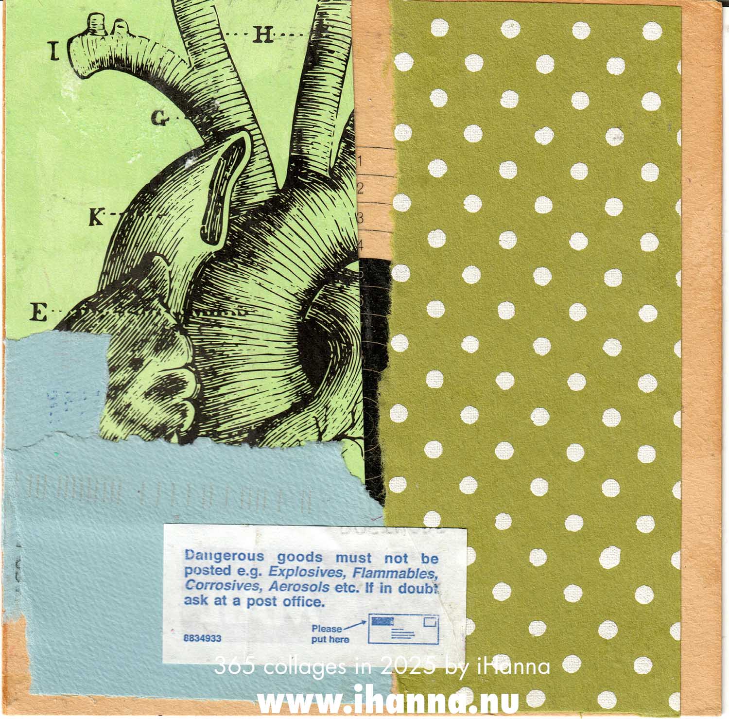 Week 2 of 365 collages in 2025 made by iHanna No 9 Title Please put here, a collage (Copyright Hanna Andersson)