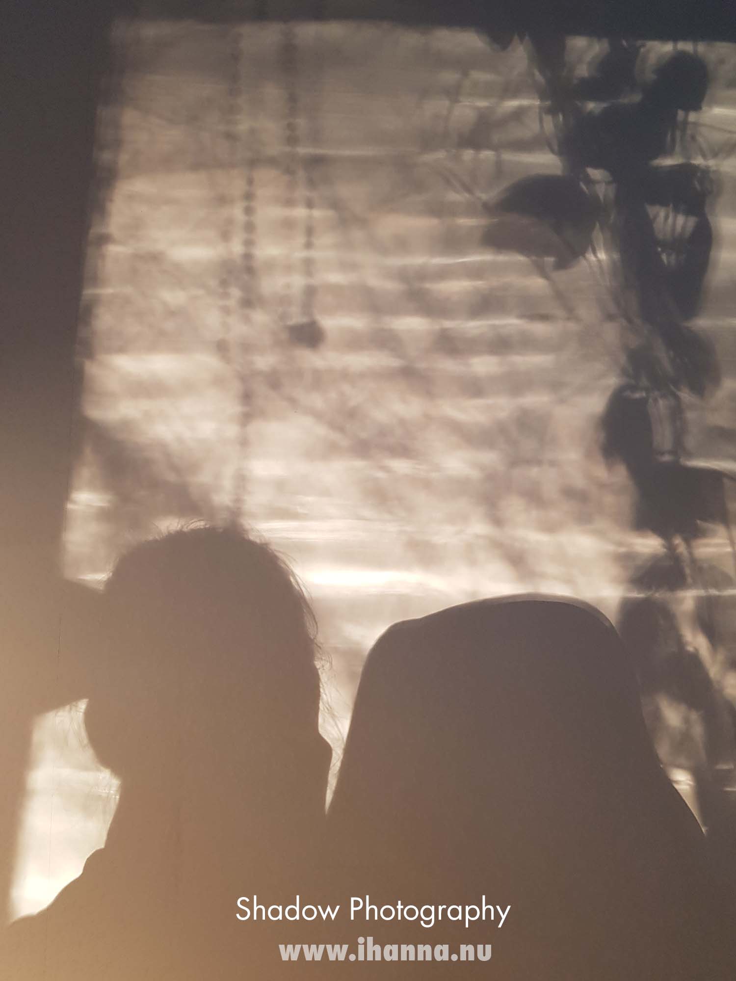 Shadow photography can be selfies of your self in the shadow (Photo copyright Hanna Andersson).