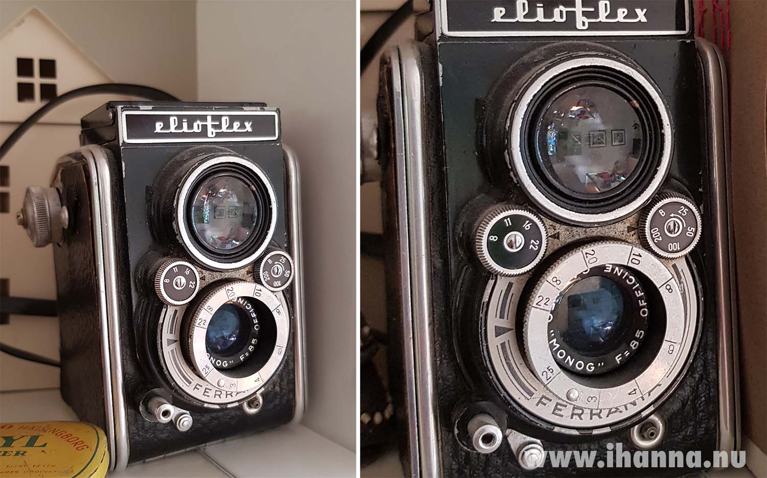 Vintage Elioflex camera treassure (Photo copyright H. Andersson)