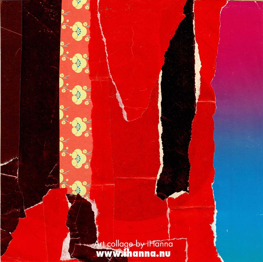 Color field collage nr 140 Kindergarten Memories by iHanna (Copyright H. Andersson)