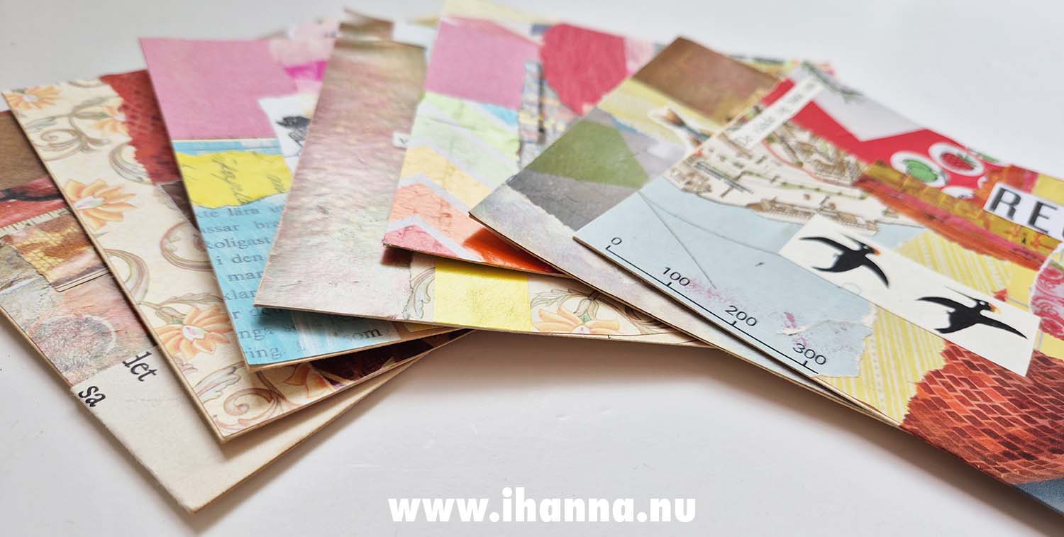 This pile of collages are from week 29 of 2025, and it contains collage number 200 of 365 made by iHanna (Copyright H. Andersson)