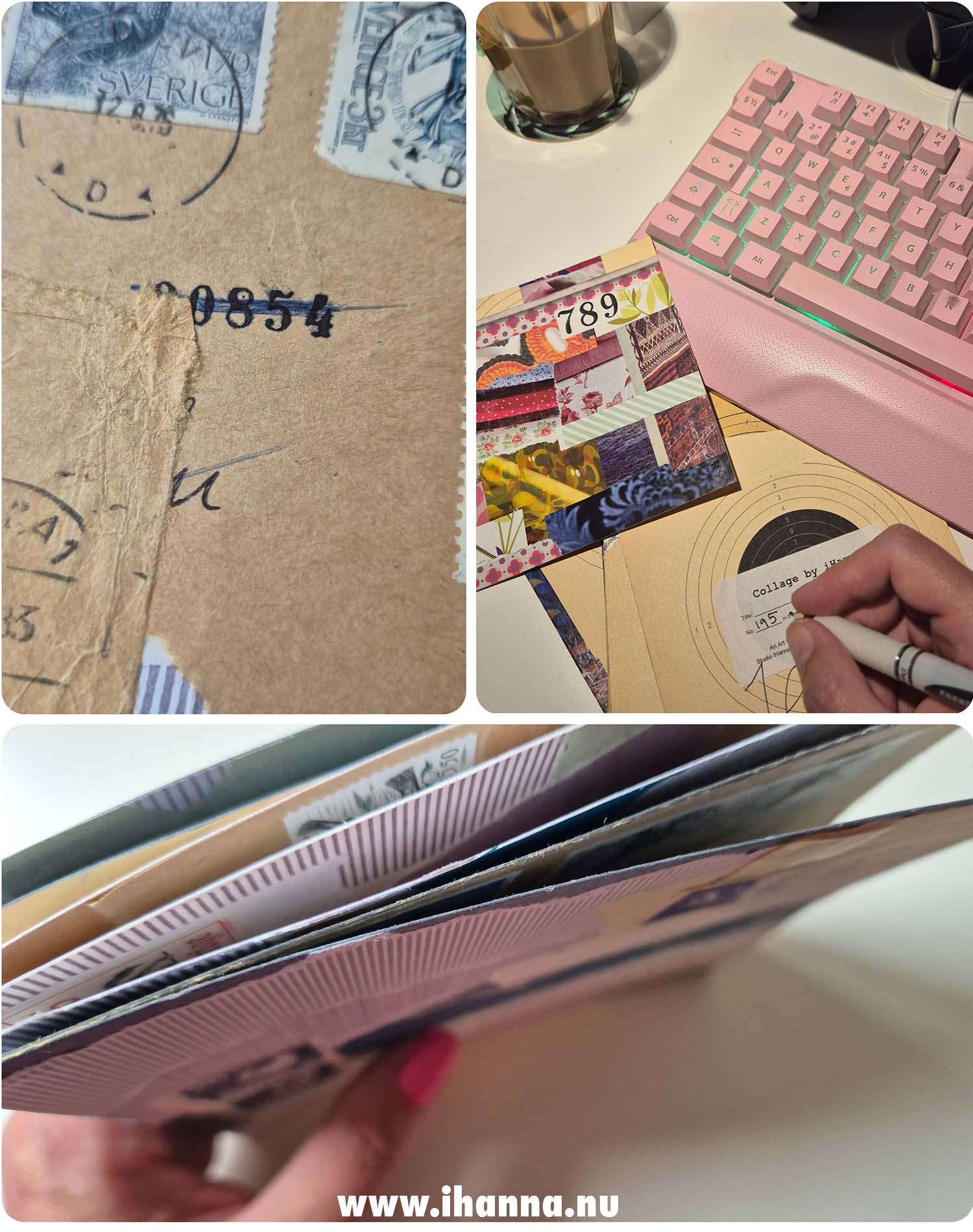 Images from my 365 collages in 2025 project summer by iHanna (Copyright Hanna Andersson)