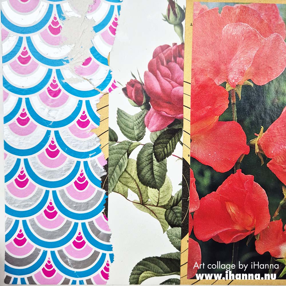 Garden patchwork collage number 210 Garden Patchwork III by iHanna (Copyright Hanna Andersson) #365somethings2025