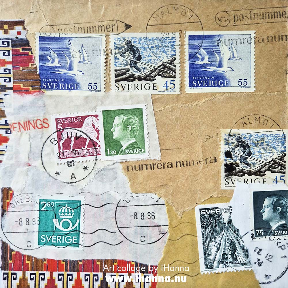 365 collages in 2025 by iHanna number 243 In a new territory (Copyright H. Andersson) 2025