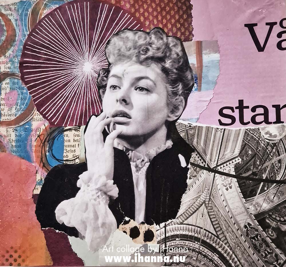 Liberation of the 365 collages in 2025 project - title Gas lighting yall - by iHanna - (Photo Copyright Hanna Andersson)