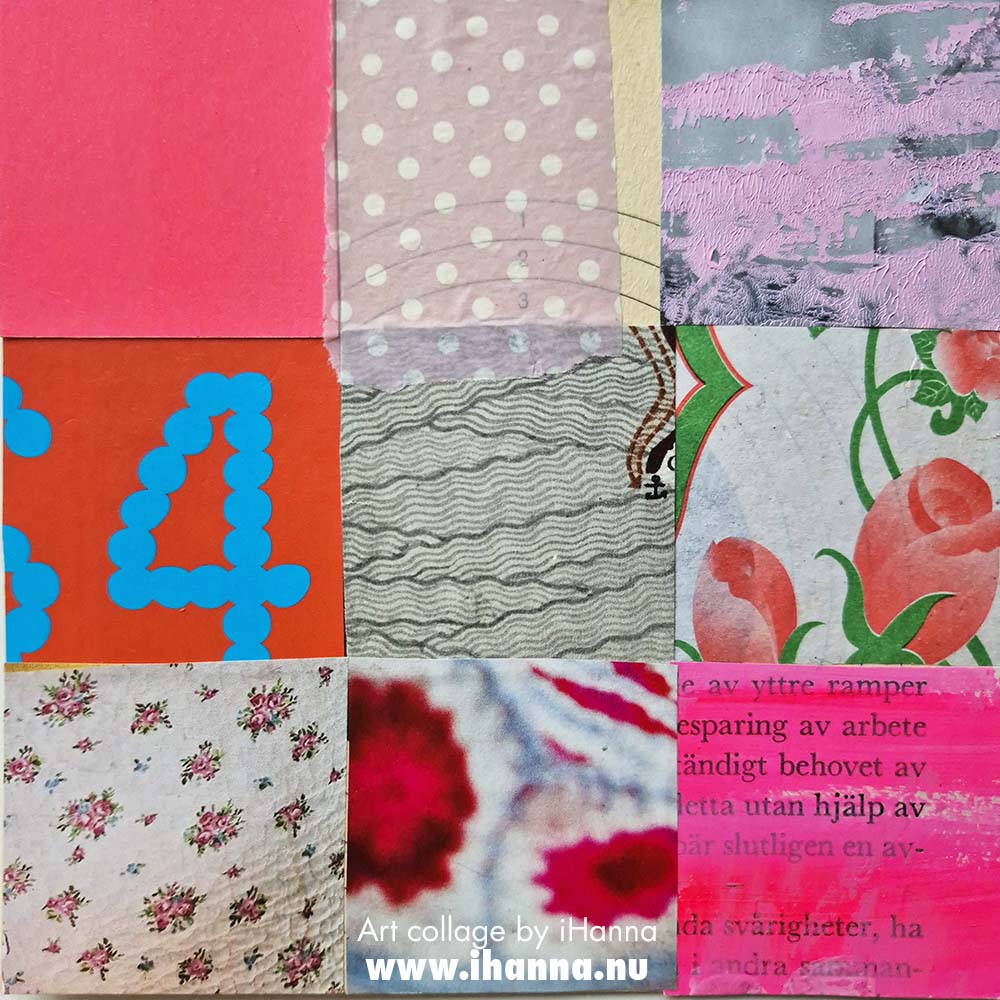 Endless Grids for week 45 of 365 collages in 2025 by iHanna - title 309. The Grid is Endless (Photo Copyright Hanna Andersson)