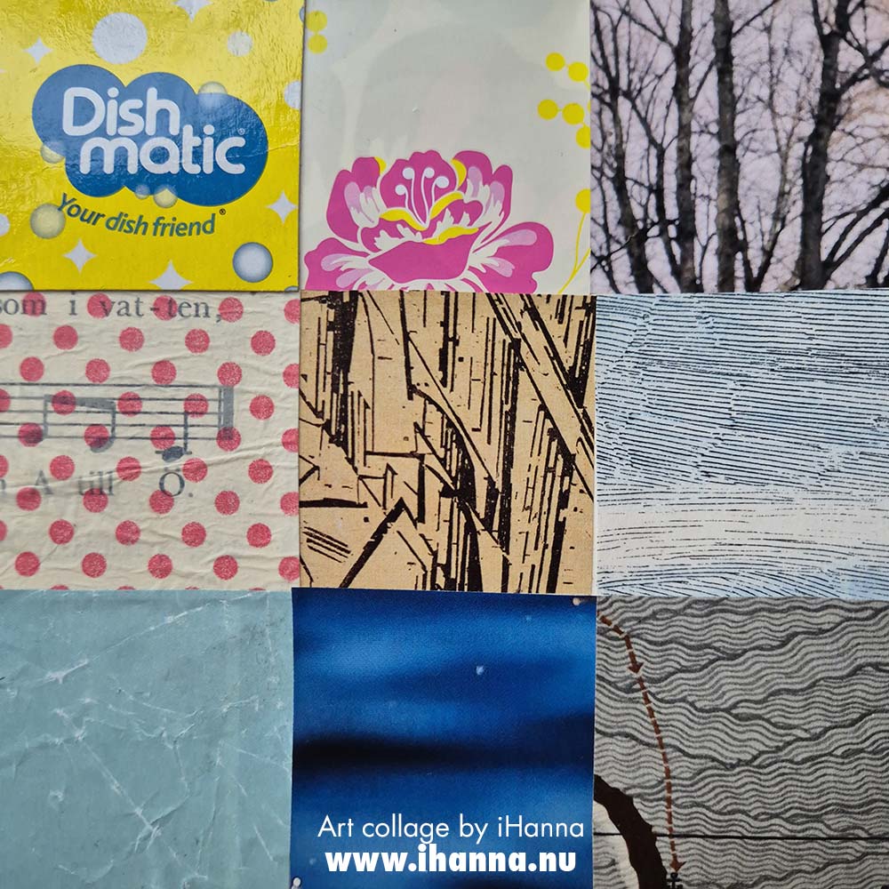 Endless Grids for week 45 of 365 collages in 2025 by iHanna - title 311 Oceans nine (Photo Copyright Hanna Andersson)